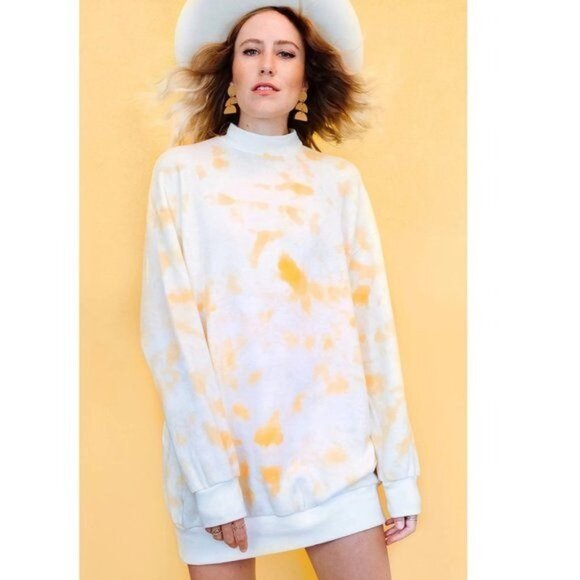 RAGABOND Supply Co Mock Neck Tunic Mini Dress - M - Picture 1 of 7